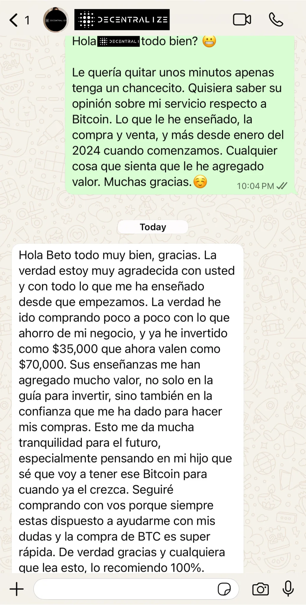 Testimonio 5